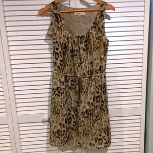 Loft Leopard Print Dress